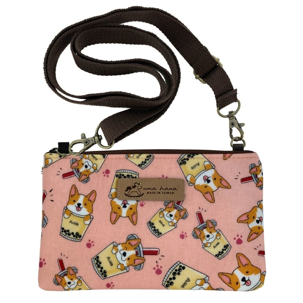 Waterproof Corgi Crossbody Shoulder Phone Purse
